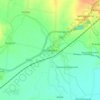 Mapa topográfico Pullambadi, altitud, relieve