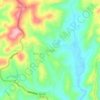 Mapa topográfico Bu Păh, altitud, relieve