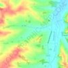 Mapa topográfico Plaine de la Lauze, altitud, relieve