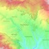 Mapa topográfico Kabandungan, altitud, relieve