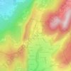 Mapa topográfico Clos du Biot, altitud, relieve