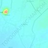 Mapa topográfico Cangkring, altitud, relieve