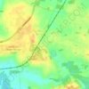 Mapa topográfico Eccles, altitud, relieve