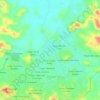 Mapa topográfico Coop. Monte Sinai, altitud, relieve