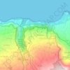 Mapa topográfico El Mazapé, altitud, relieve