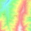 Mapa topográfico Perlamayo / Polamayo, altitud, relieve