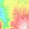 Mapa topográfico Caideros, altitud, relieve