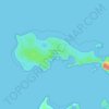 Mapa topográfico Sir Graham Moore Island, altitud, relieve