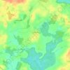 Mapa topográfico Grambow, altitud, relieve