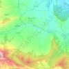 Mapa topográfico Quel, altitud, relieve