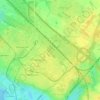 Mapa topográfico Dierkow-Neu, altitud, relieve
