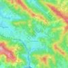 Mapa topográfico Larrabezúa, altitud, relieve