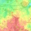 Mapa topográfico Groß Wokern, altitud, relieve