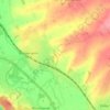 Mapa topográfico Barrow upon Soar, altitud, relieve
