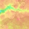 Mapa topográfico La Queue-en-Brie, altitud, relieve