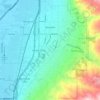 Mapa topográfico Bountiful, altitud, relieve