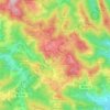 Mapa topográfico Rigoitia, altitud, relieve