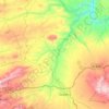 Mapa topográfico Río Fardes, altitud, relieve