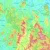 Mapa topográfico Provincia de Yala, altitud, relieve