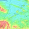 Mapa topográfico River Parrett, altitud, relieve