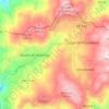 Mapa topográfico Aboim da Nóbrega, altitud, relieve