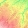 Mapa topográfico 27330, altitud, relieve