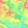 Mapa topográfico Cardenete, altitud, relieve