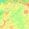 Mapa topográfico Çırçır, altitud, relieve