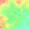 Mapa topográfico Visiedo, altitud, relieve