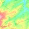Mapa topográfico Le Lorey, altitud, relieve