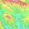 Mapa topográfico Desojo, altitud, relieve
