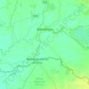 Mapa topográfico Babahoyo, altitud, relieve