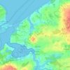 Mapa topográfico 23942, altitud, relieve
