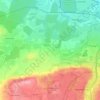 Mapa topográfico Аннинское городское поселение, altitud, relieve