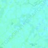 Mapa topográfico Newchurch, altitud, relieve
