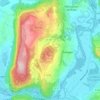 Mapa topográfico Parves-et-Nattages, altitud, relieve