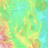 Mapa topográfico Bellavista, altitud, relieve