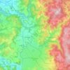 Mapa topográfico 43230, altitud, relieve