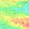 Mapa topográfico Süderholz, altitud, relieve