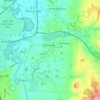 Mapa topográfico Shustoke, altitud, relieve