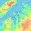 Mapa topográfico L-Isla, altitud, relieve