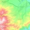 Mapa topográfico Parramos, altitud, relieve