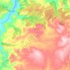 Mapa topográfico Amayas, altitud, relieve