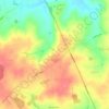 Mapa topográfico Cold Higham, altitud, relieve