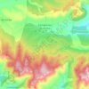 Mapa topográfico Condemios de Arriba, altitud, relieve