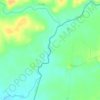 Mapa topográfico Frontera Bolivia-Peru (Solo Referencia), altitud, relieve