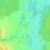 Mapa topográfico Жидеевка, altitud, relieve