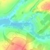 Mapa topográfico Рындино, altitud, relieve