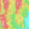 Mapa topográfico Мостовая, altitud, relieve