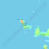 Mapa topográfico Motutaiko Island, altitud, relieve